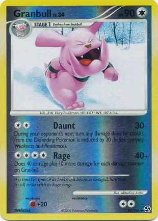 Great Encounters Granbull #39/106 reverse holo